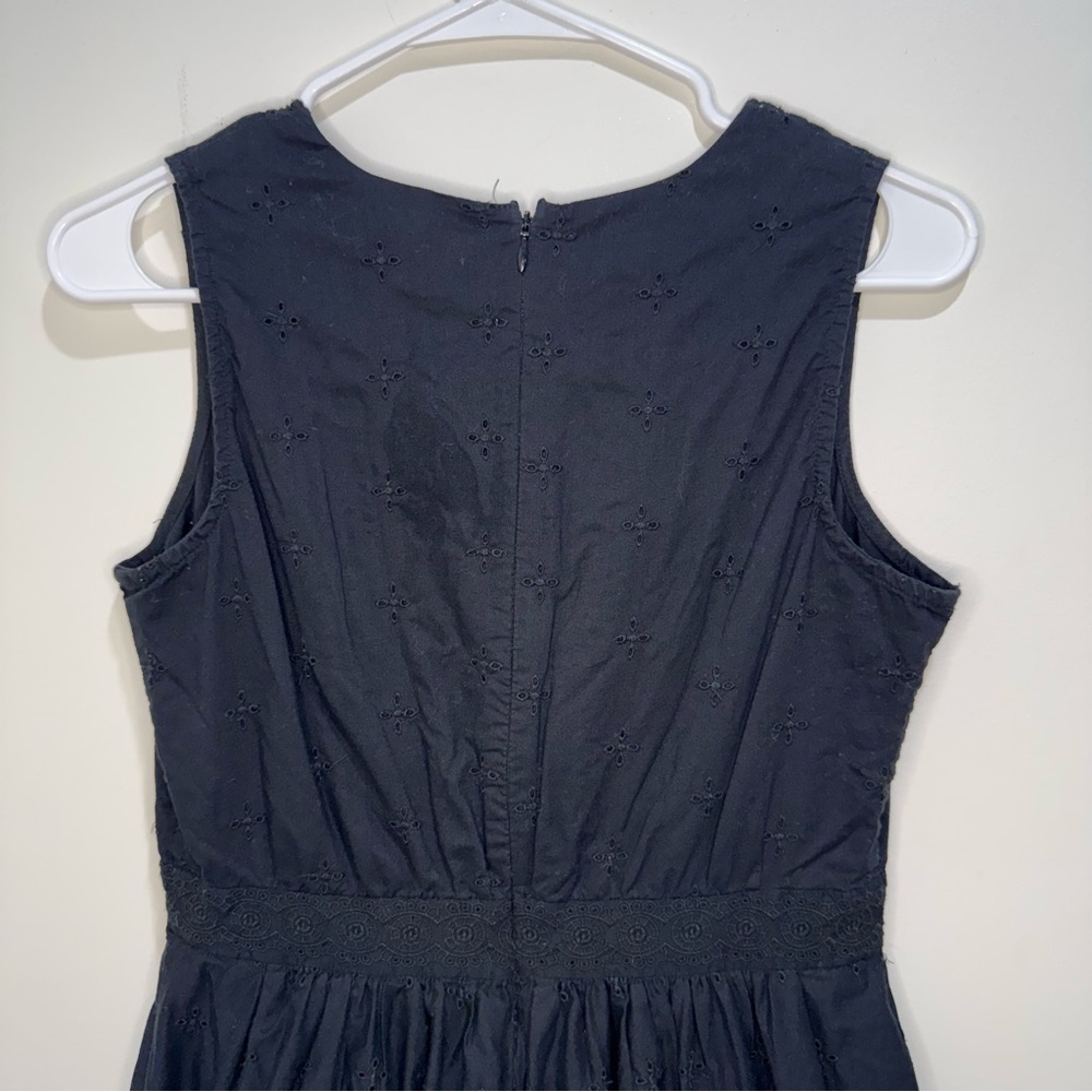 GAP Eyelet Embroidered Midi Dress Petite Size‎ 4 - Picture 7 of 11